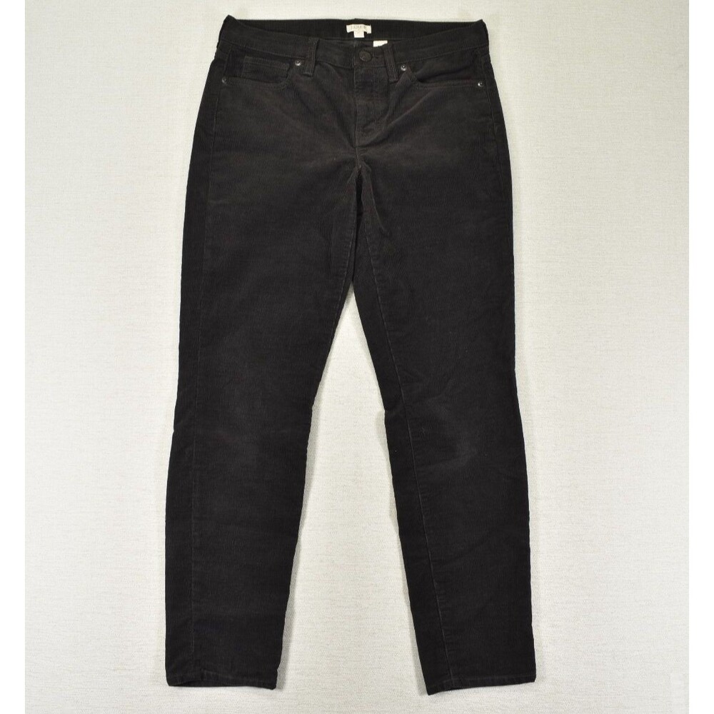 J. Crew Corduroy Pants Stretch Skinny Toothpick Trousers Women's 26x27